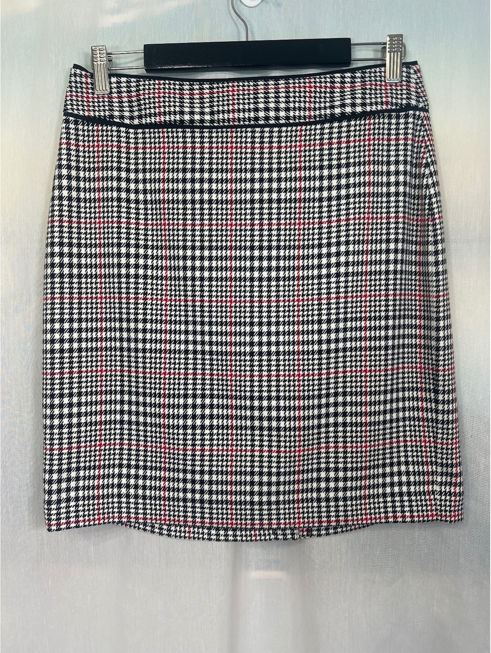 Banana Republic Houndstooth Skirt Women's Size 8